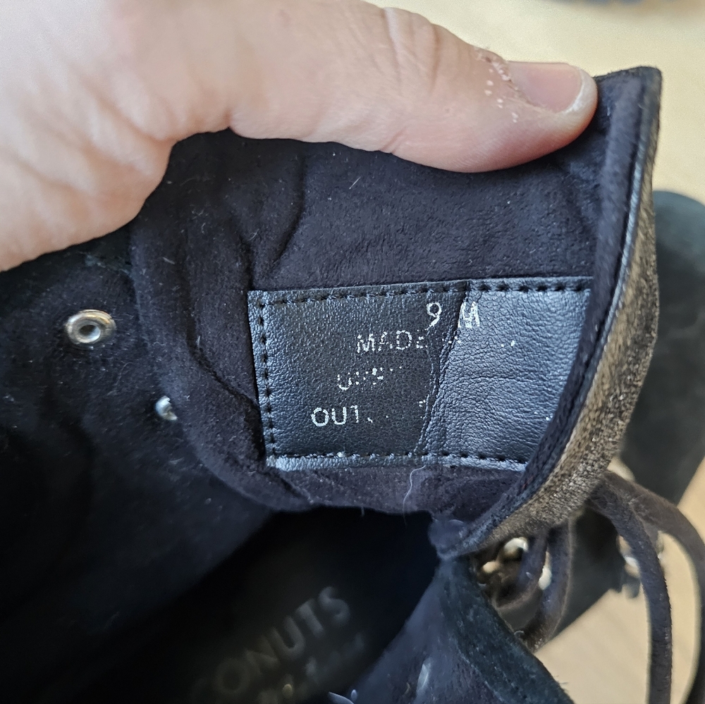 Free People x Coconuts Matisse Lug Sole Hiker Citywalk Lace Up Boots - Picture 7 of 10